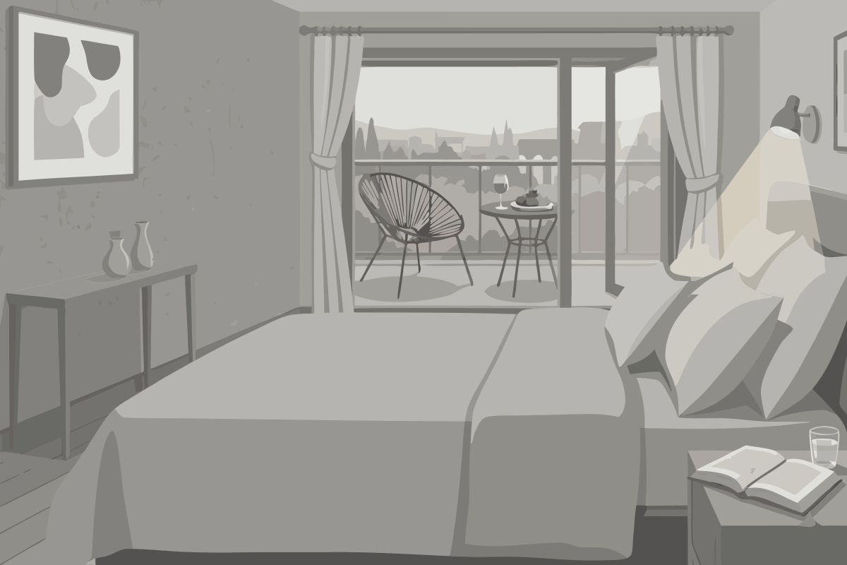 Letto a Castello in Dormitorio Misto